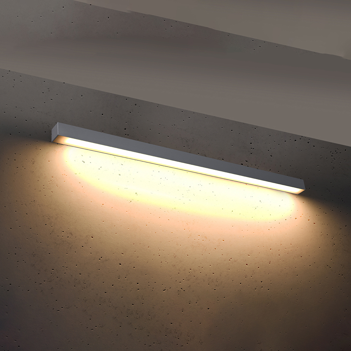 Wandlamp PINNE 118 grijs