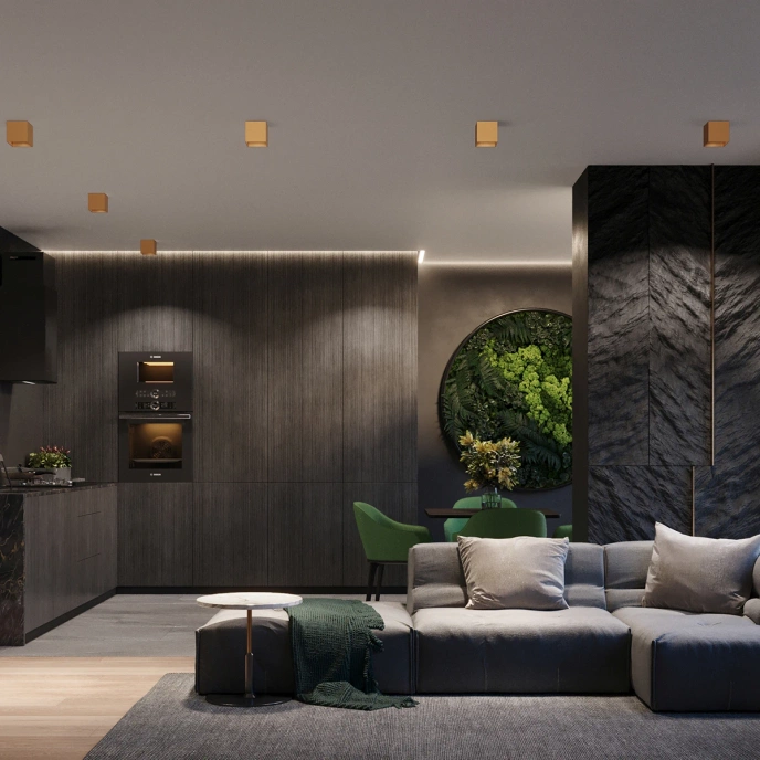 Wandlamp QUAD 1 goud