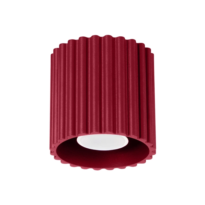 Plafondlamp AURA 1 bordeaux GU10
