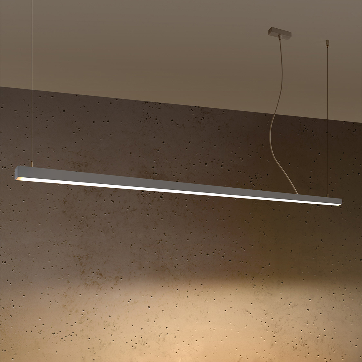 Hanglamp PINNE 200 grijs