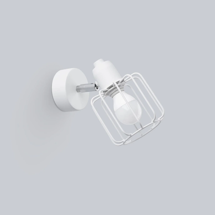 Wandlamp BELUCI 1 wit