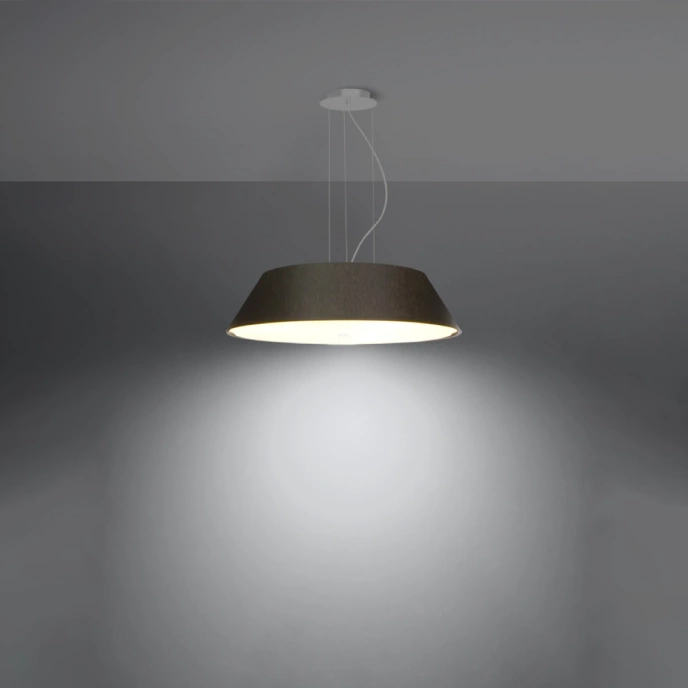 Kroonluchter VEGA 60 zwart