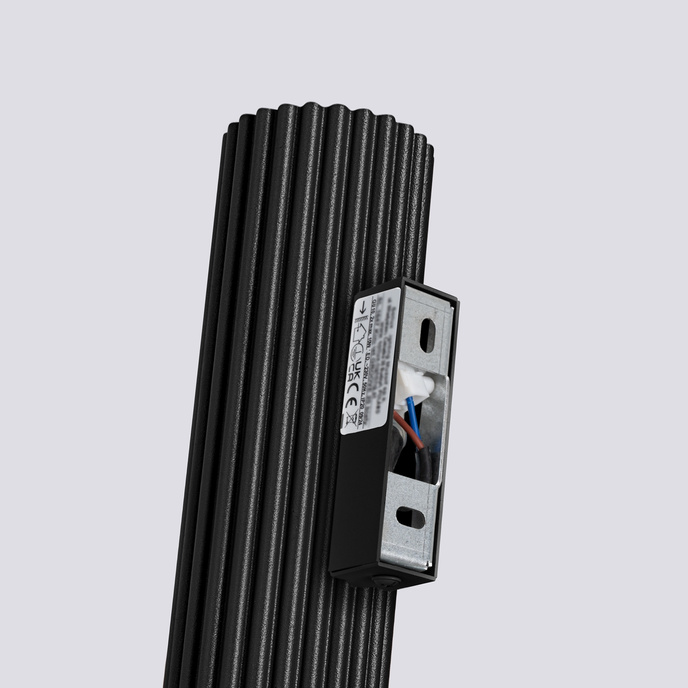 Wandlamp KARBON 20 zwart