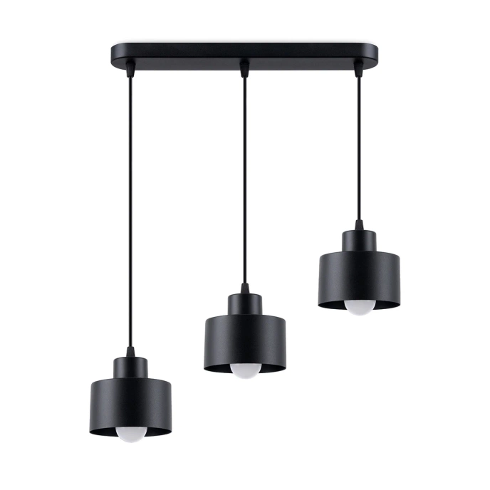 Hanglamp SAVAR 3 zwart