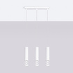 Hanglamp LIRO 3L wit