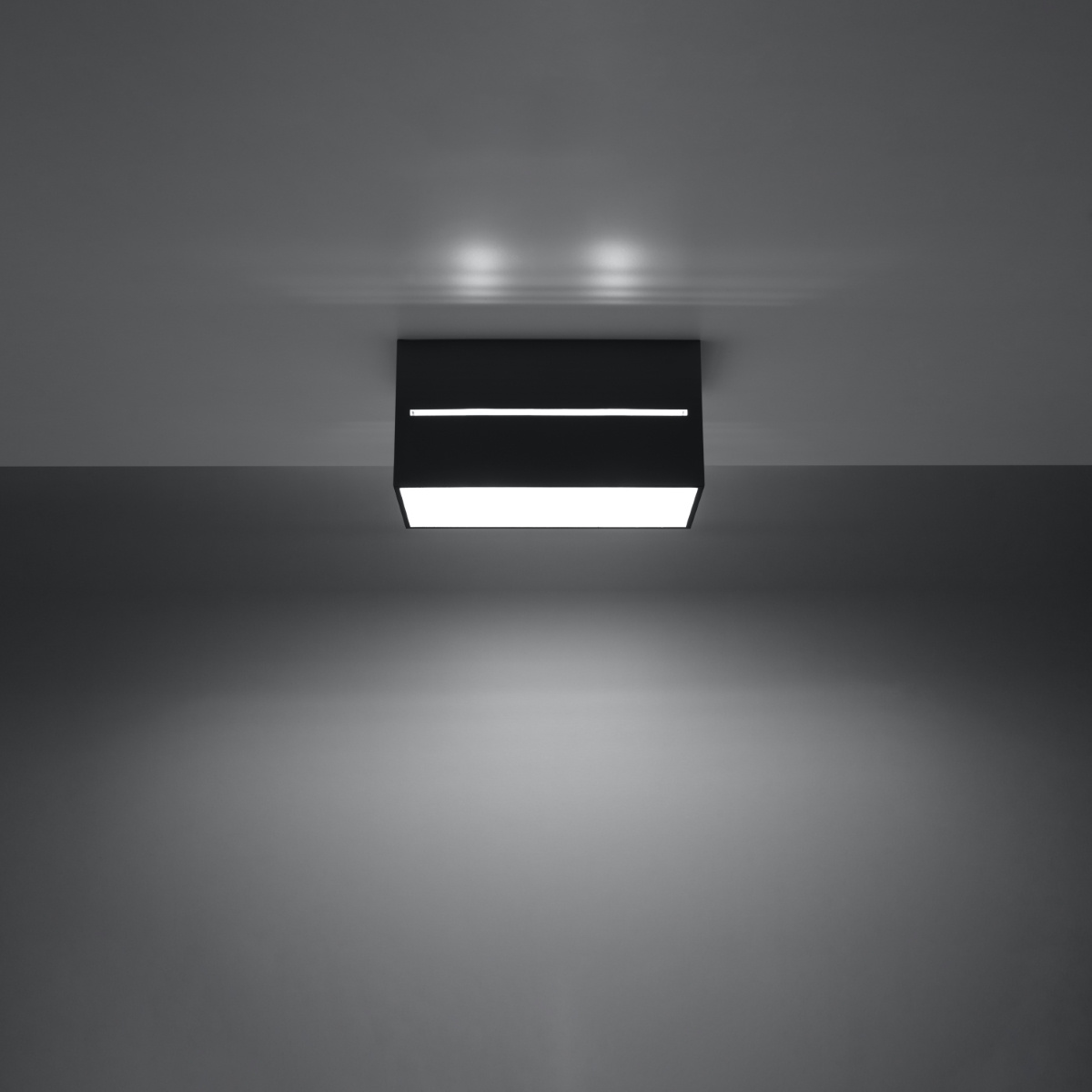 Plafondlamp LOBO 2 zwart