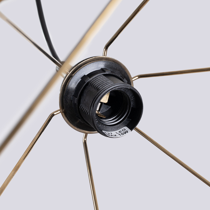 Hanglamp TRIOM 30 goud