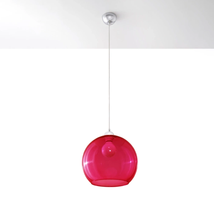 Hanglamp BALL rood