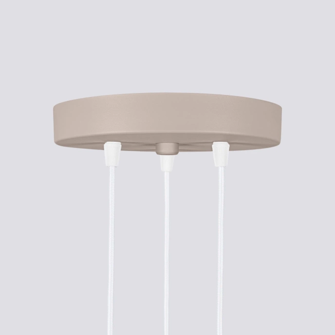 Hanglamp KARBON 3P taupe