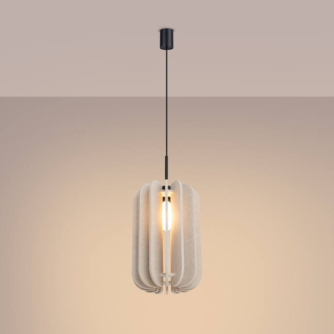 Hanglamp MULA 27 beige