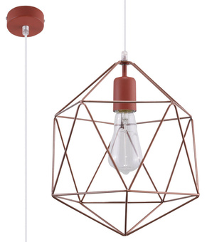 GASPARE Koperen Hanglamp