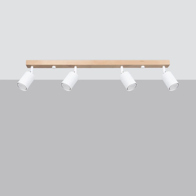 Plafondlamp VERDO 4 wit