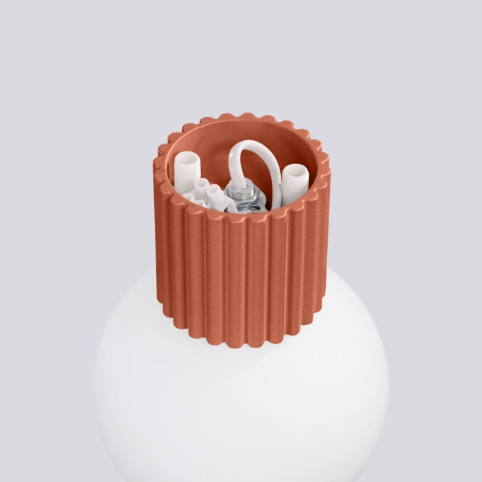 Wandlamp HALO rode okra IP44