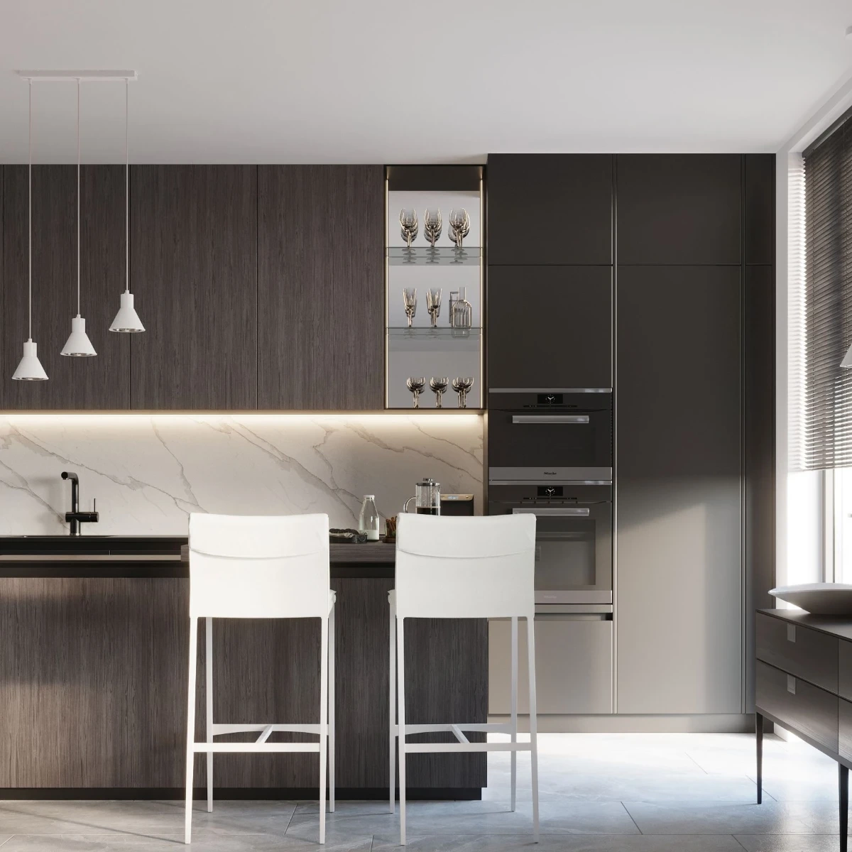 Hanglamp TALEJA 3 wit [ES111]