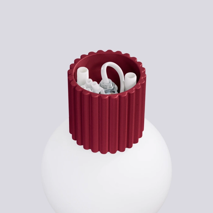 Wandlamp HALO bordeaux IP44