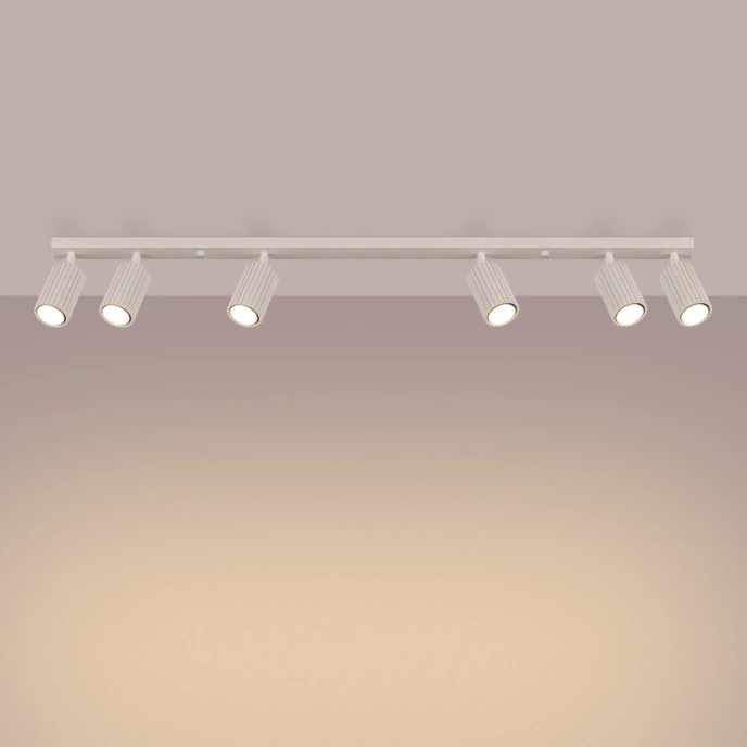 Plafondlamp KARBON 6L beige