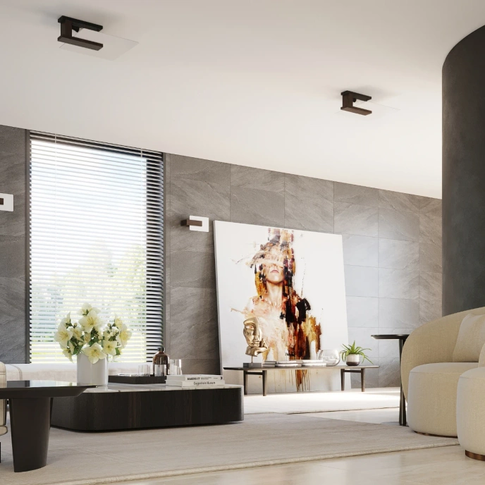 Wandlamp LAPPO wengé