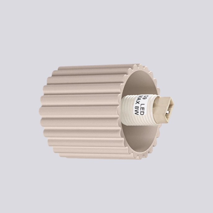 Wandlamp HALO taupe IP44