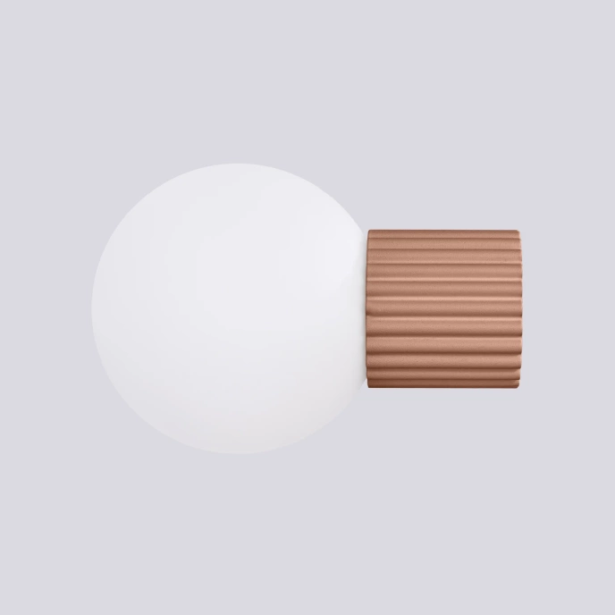 Wandlamp HALO mokka IP44