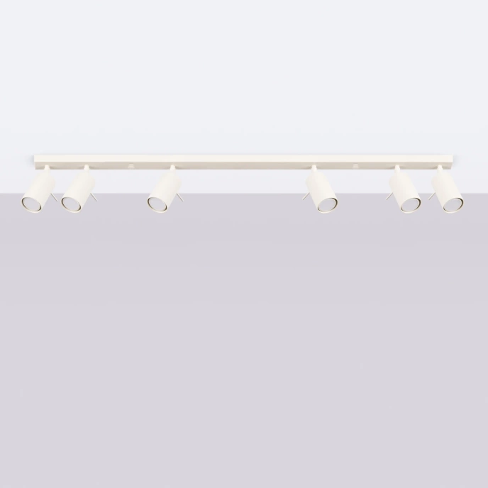 Plafondlamp RING 6L beige