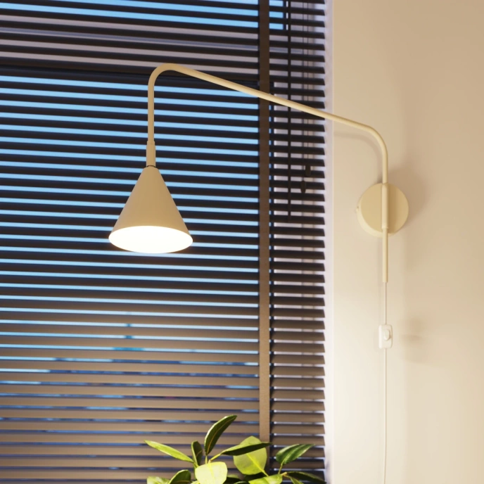 Wandlamp NOX beige