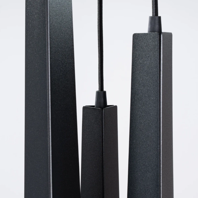 Hanglamp PRYSM 3P zwart