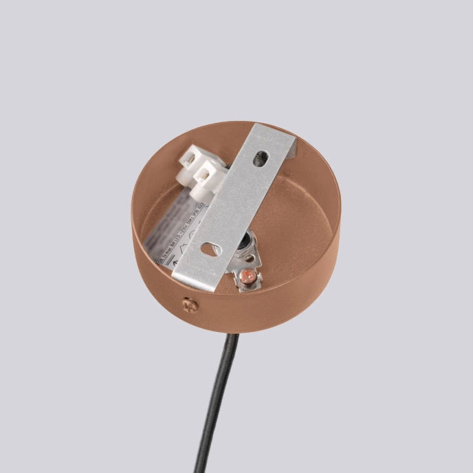 Kroonluchter HALO 6 mokka