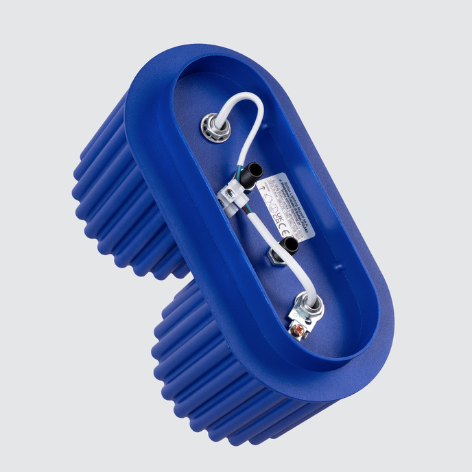 Plafondlamp AURA 2 ultramarijn GU10