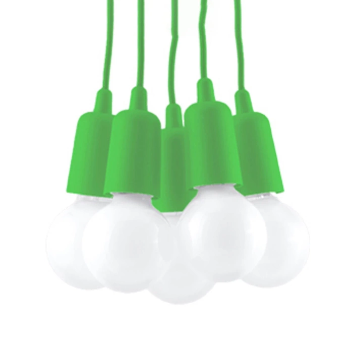 Hanglamp DIEGO 5 groen