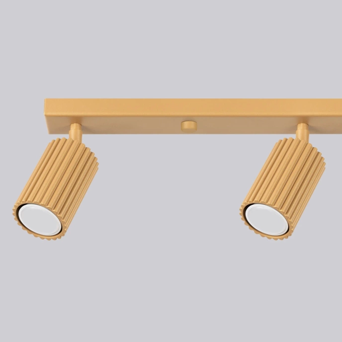 Plafondlamp KARBON 4L goud