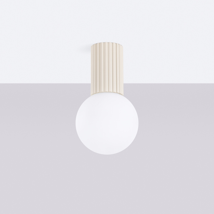 Plafondlamp HALO beige IP44