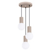 Hanglamp HALO 3P taupe