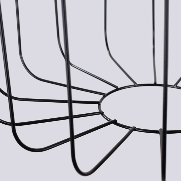 Hanglamp SKAAR zwart