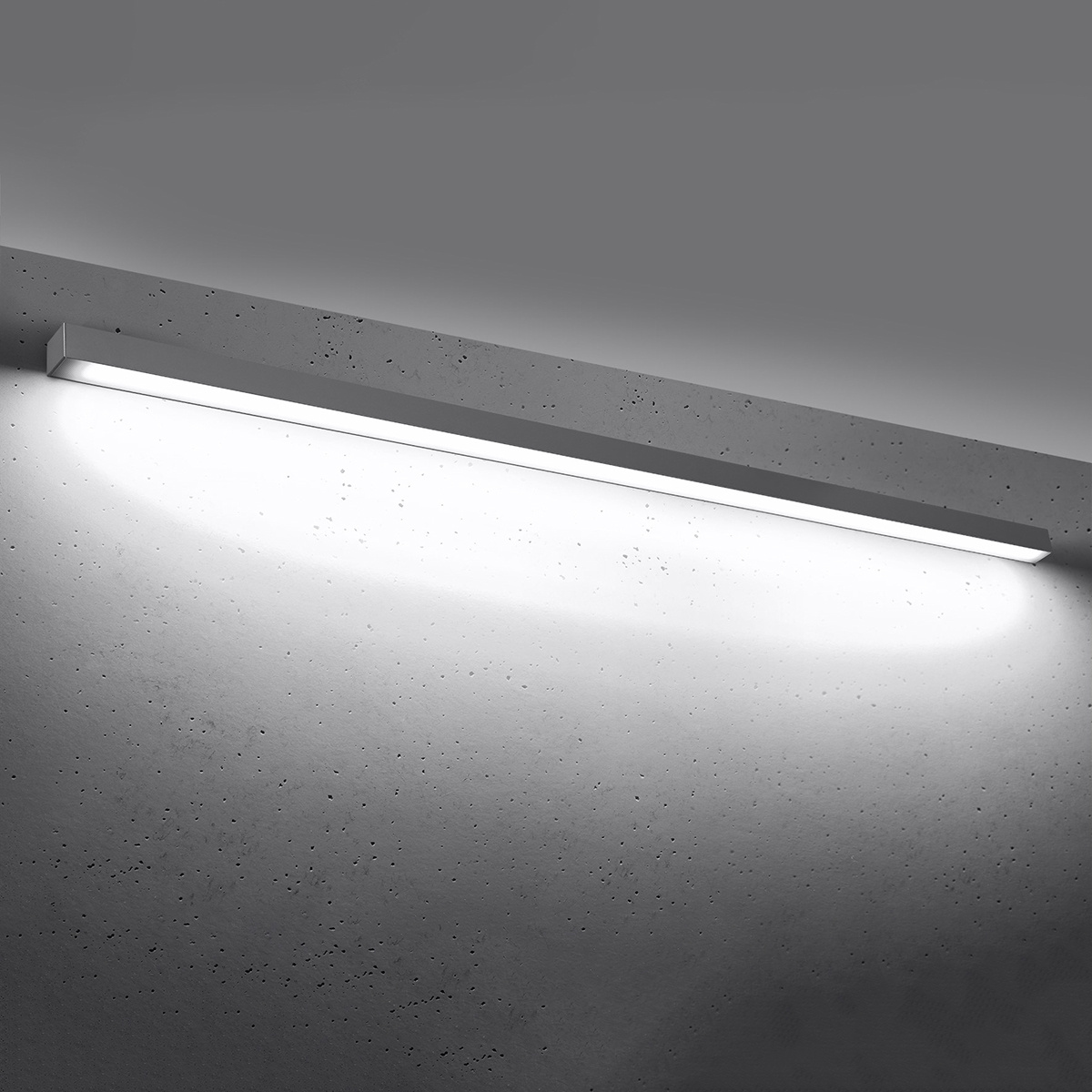Wandlamp PINNE 200 grijs