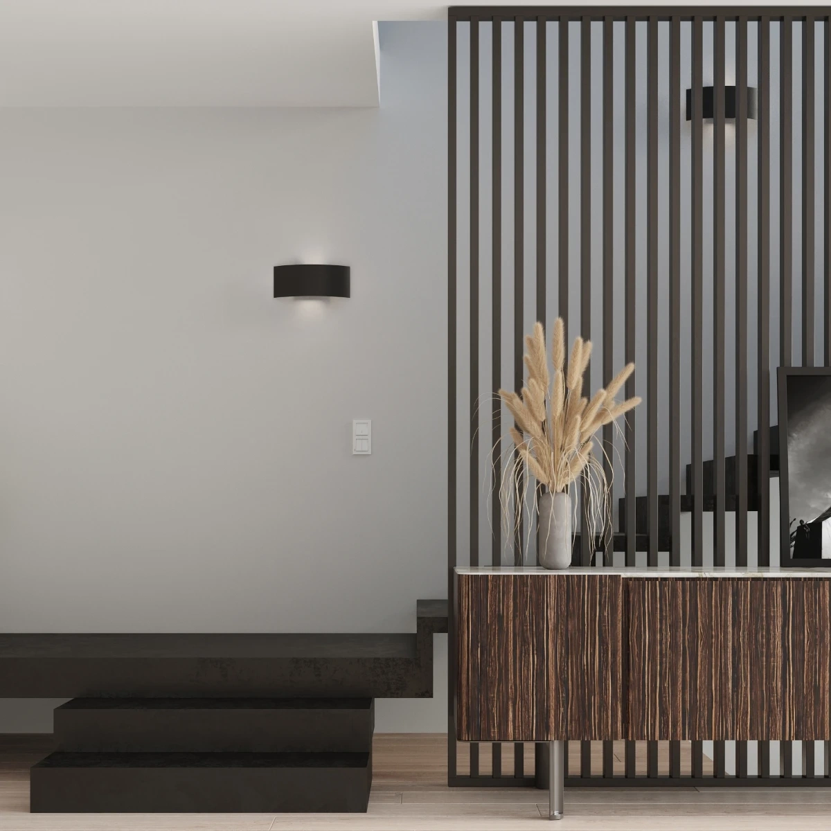 Wandlamp MAGNUS zwart