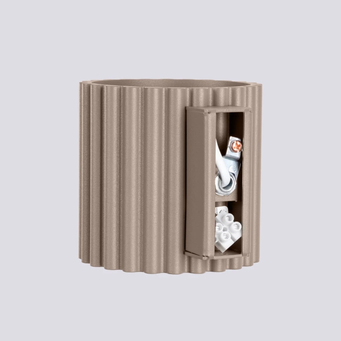 Wandlamp AURA taupe G9