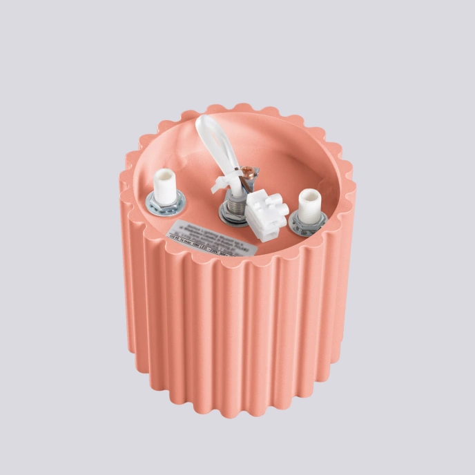 Plafondlamp AURA 1 perzik GU10