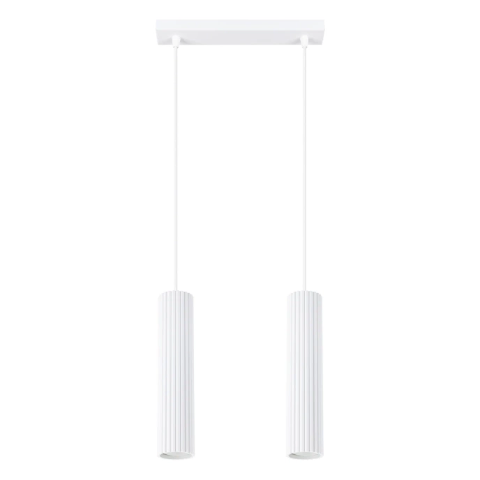 Hanglamp KARBON 2 wit