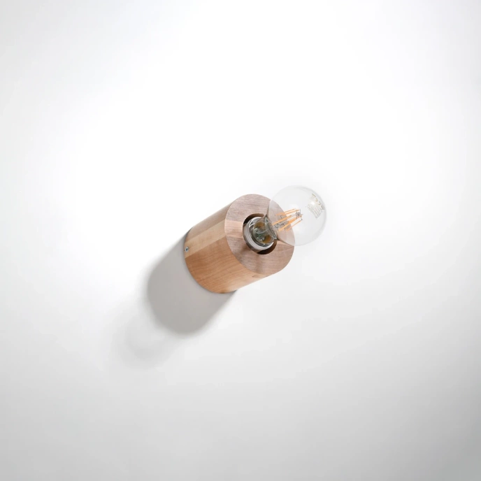 Wandlamp SALGADO naturel hout