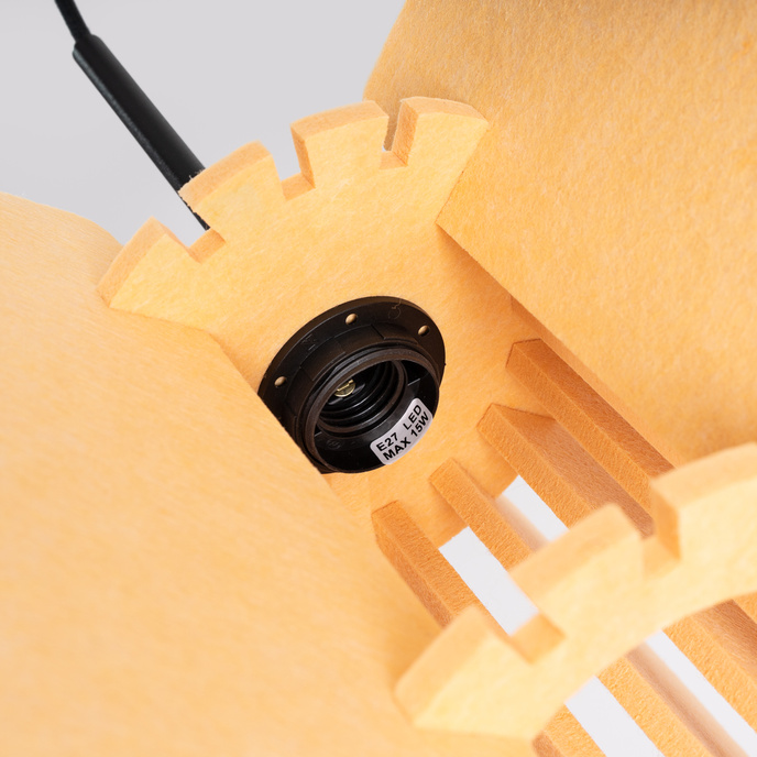 Hanglamp MULA 45 geel