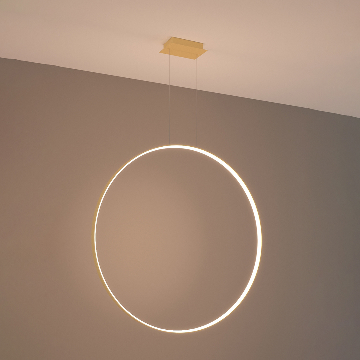 Hanglamp RIO 110 gouden LED 3000K