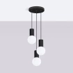 Hanglamp HALO 3P zwart