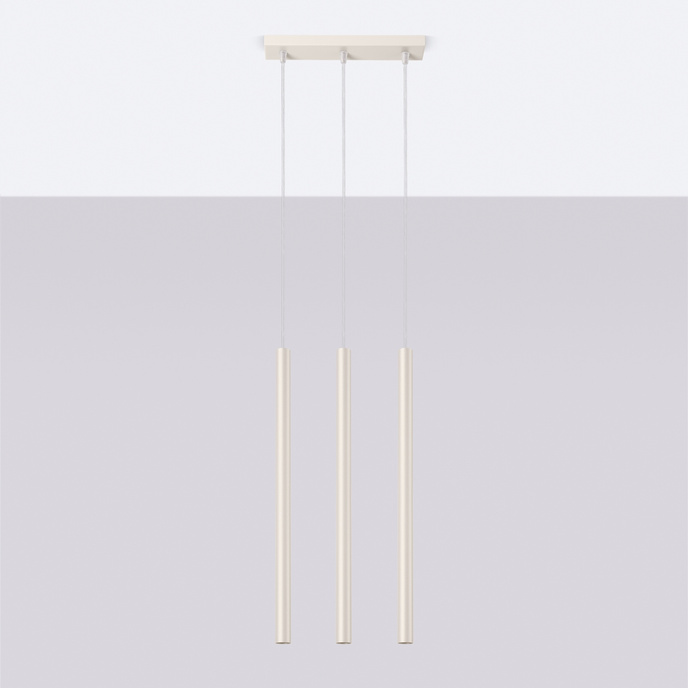 Hanglamp PASTELO 3 beige