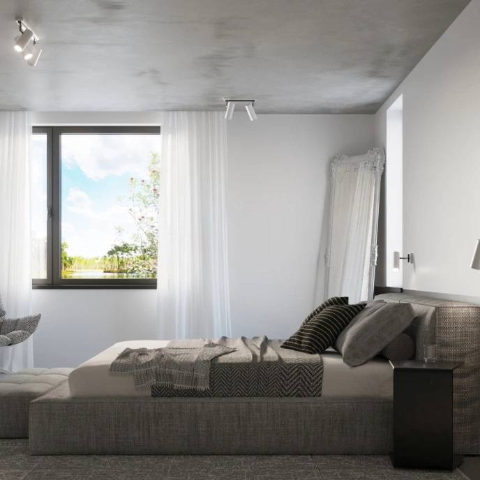 Wandlamp DIREZIONE wit