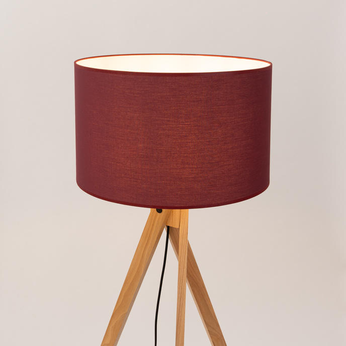 Staande lamp NATT bordeaux