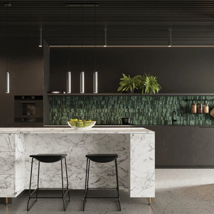 Hanglamp LAGOS 1 chroom