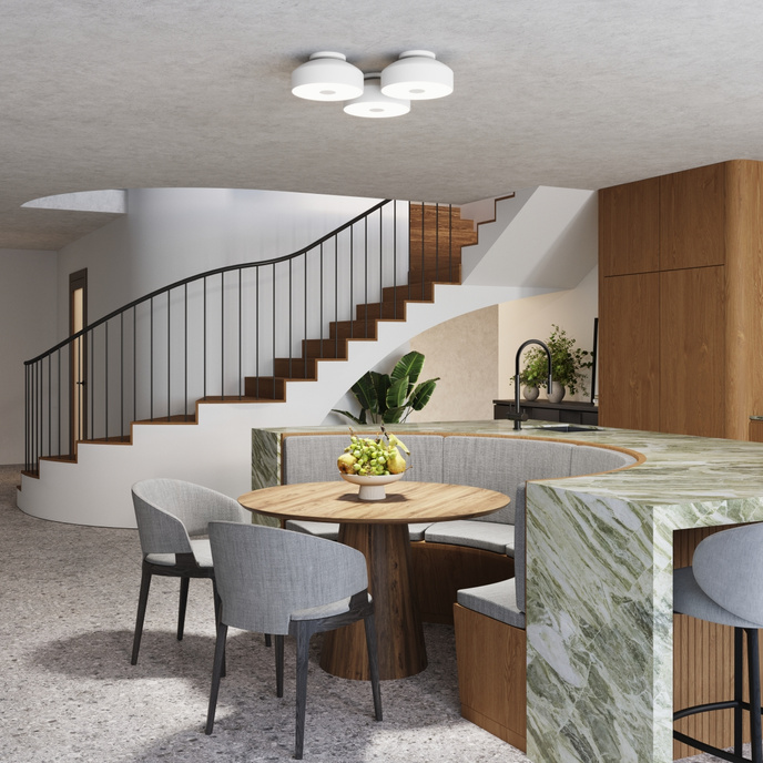 Plafondlamp OMIQ wit