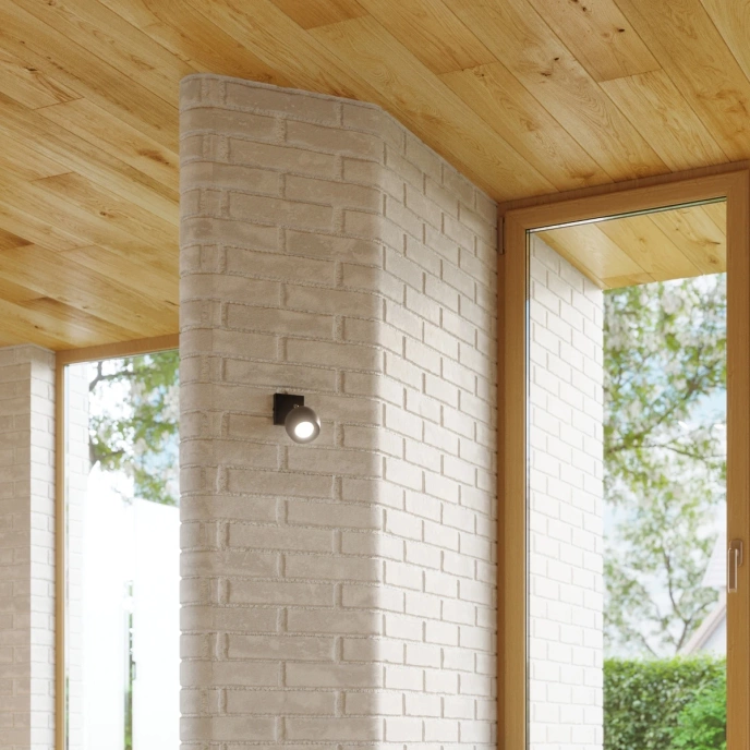 Plafondlamp OCULARE 2 zwart