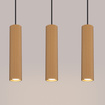 Hanglamp KARBON 3L goud