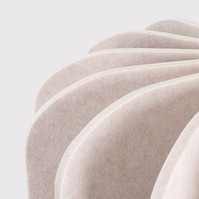 Hanglamp MULA 45 beige